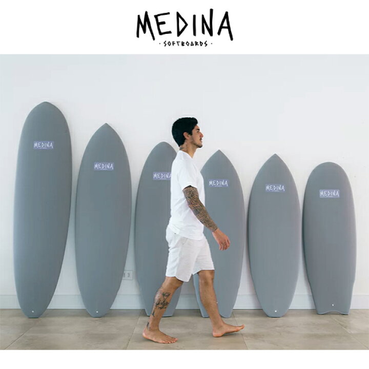 楽天市場】MEDINA SOFTBOARDS ガブリエル・メディーナ ソフトボード 