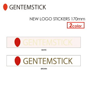 GENTEMSTICK QeXeBbN Xm[{[h SNOWSURF Xm[T[t XebJ[ JbeBO^Cv [֑ΉNEW LOGO STICKERS 170mm