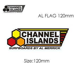 CHANNEL ISLANDS AL MERRICK AbN XebJ[ V[^Cv [֑ΉCI AL FLAG STICKER 120mm AtbO XebJ[
