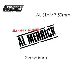CHANNEL ISLANDS AL MERRICK AbN XebJ[ V[^Cv [֑ΉCI AL STAMP STICKER 50mm AX^v XebJ[