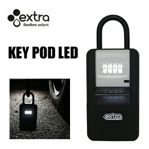 EXTRA SURFER'S SEQULITY GNXg GLXg h ZLeB[ L[P[X L[{bNXEXTRA KEY POD LED L[|bh