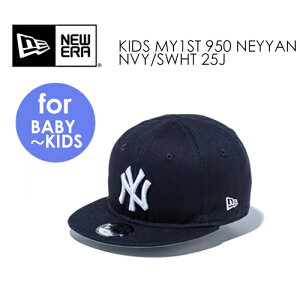 ���K�i NEW ERA �j���[�G�� CAP �X�q �j���[���[�N�E�����L�[�X �q���p��KIDS MY1ST 950 NEYYAN NVY/SWHT 25J 14524693