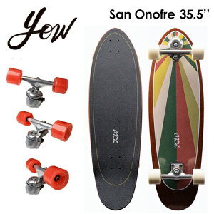 ���K�i YOW SURFSKATE ���E �T�[�t�X�P�[�g �X�P�{�[ �R���v���[�g 2026��San Onofre 35.5'' �T���I�m�t��