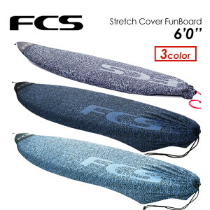 FCS GtV[GX T[t{[hP[X jbgP[X t@{[hpSTRETCH COVER FUNBOARD 6'0''