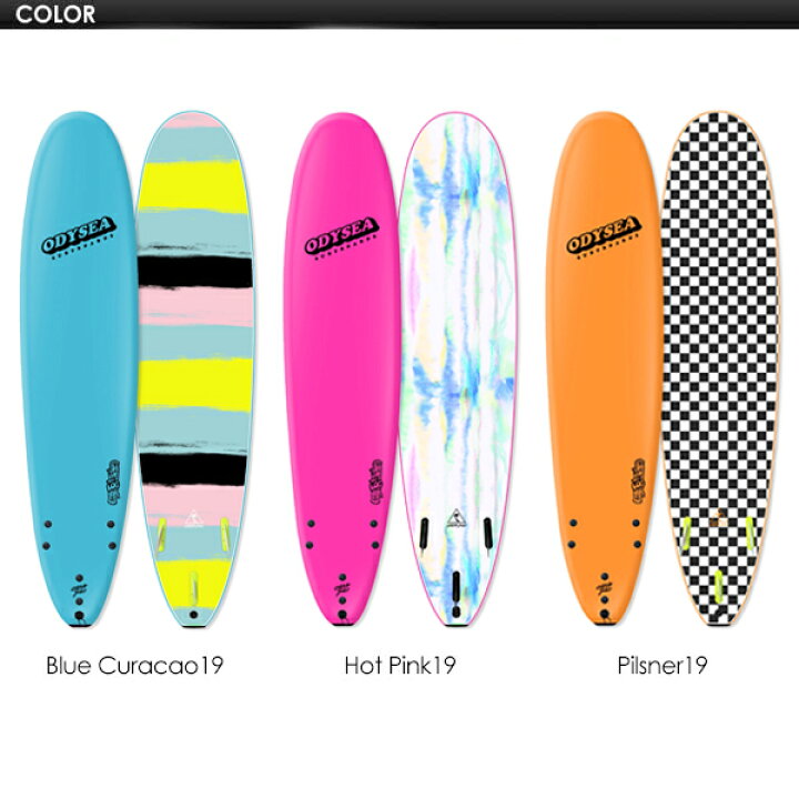 楽天市場】送料無料 ODYSEA オディシー ロングボード CATCHSURF 