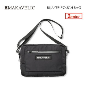 あす楽 MAKAVELIC マキャベリック バッグ サコッシュ ポーチ CORDURA,sale●BILAYER POUCH BAG