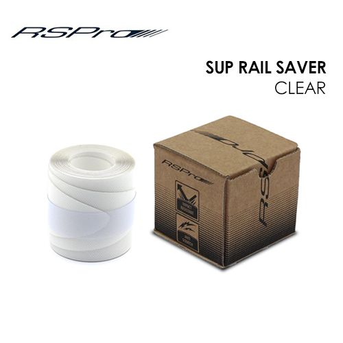 SUP ライフを支えるために常識となりつつあるレールガードテープ RAIL SAVER 送料無料 1年保証 RSPro sup スタンドアップ サップ オープニング 大放出セール CLEAR クリアー レールガード レールセーバー