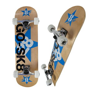 送料無料高品質ゴースケートスケートボードコンプリート子供用キッズ●GOsk828インチ