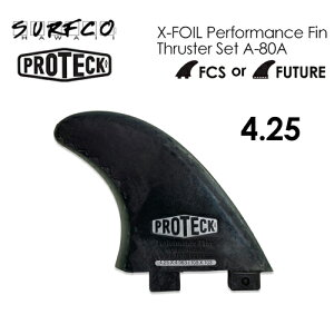 tB \tgtB PROTECH vebNX-FOIL Performance Fin Thruster Set A-80A 4.25ff M[