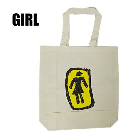 値下げしました！GIRL/ガール SKETCHY CANVAS TOTE BAG NATURAL トートバッグ 鞄 手提げ[返品、交換及びキャンセル不可]