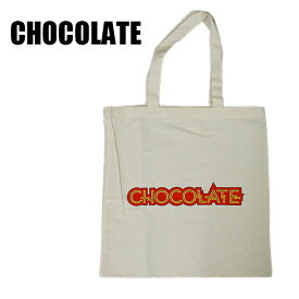 値下げしました！CHOCOLATE/チョコレート PARLAIMENT CANVAS TOTE BAG NATURAL トートバッグ 鞄 手提げ[返品、交換及びキャンセル不可]