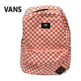 期間限定セール！VANS/バンズ ヴァンズ OLD SKOOL 2 BACKPACK EMBERGLOW CHECKER 鞄 リュック バックパック