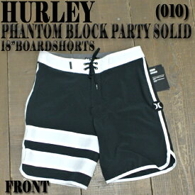HURLEY/ハーレーPHANTOMBLOCKPARTYSOLIDBOARDSHORTS010男性用サーフパンツボードショーツサーフトランクス海水パンツ水着海パン922125