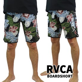 期間限定セール！RVCA サーフパンツ 海パン MONSTERA 2.0 EASTERN 20 BOARDSHORTS BLACK ルーカ ルカ 男性用 ボードショーツ サーフトランクス 海水パンツ メンズ 水着 メール便対応 [返品、キャンセル不可]