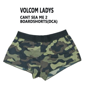 VOLCOM/ボルコム新作レディースサーフパンツCANTSEAME2DCAボードショーツ/サーフトランクス水着サーフィン用WOMENS女性用CAMO柄