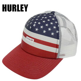 期間限定セール！HURLEY/ハーレー ONE AND ONLY SMALL BOX TRUCKER HAT 687 GYM RED CAP/キャップ HAT/ハット 帽子 日よけ [返品、交換及びキャンセル不可]