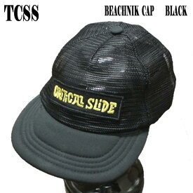 値下げしました！TCSS/ザクリティカルスライドソサイエティ BEACHNIK CAP BLACK CAP/キャップ HAT/ハット 帽子