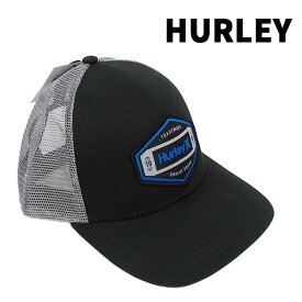 HURLEY/ハーレー 帽子 BRIGHTON TRUCKER BLACK CAP/キャップ HAT/ハット 帽子 日よけ 0187[返品、交換及びキャンセル不可]