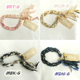 Ettika/エティカ【VintageRibbon&RhinstoneCrystalBracelet】【a】B625ヴィンテージリボンブレスレット