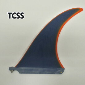 TCSS/The Critical Slide Society SUNSHINE FIN 10" NAVY ロングボード用フィン ボックスフィン/センターフィン/サーフボード用フィン 送料無料
