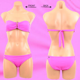 HURLEY/ハーレー新作レディースBIKINIONE&ONLYBANDEAUBRA/SPIDERPANTPNK女性用水着ビキニ