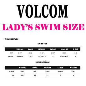VOLCOM/ボルコム新作レディースBIKINIZFORZEBRASCPNECK/HIPSTERBLACK女性用水着ビキニ