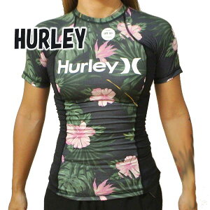 ݌ɌIHURLEY/n[[ fB[X bVK[h ONE&ONLY LANAI S/S RASHGUARD ANTHRACITE p bVK[h LADYS WOMEN T[tB 8137[ԕiAyуLZs]