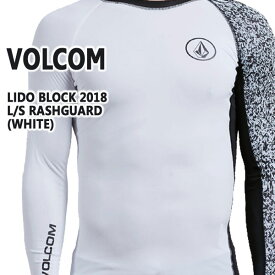 VOLCOM/ボルコムメンズ長袖ラッシュガードLIDOBLOCKL/SRASHGUARDWHITEUPF50+男性用水着UVカット311801