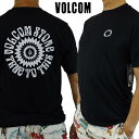 期間限定セール！VOLCOM/ボルコム ヴォルコム メンズ半袖 サーフシャツ FAULTER S/S BLACK UPF 男性用水着 UVカット S…