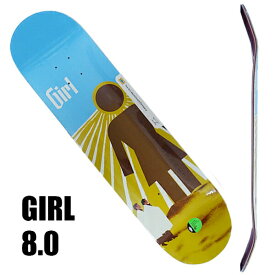 GIRL/ガール スケートボード デッキ BENNETT GOSPEL ONE-OFF 8.0 DECK スケボーSK8 NIELS BENNETT GB4337[返品、交換及びキャンセル不可]