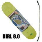 ガール スケートボード デッキ GIRL BAR GIRL BLUES SERIES MCCRANK 8.0 DECK スケボーSK8 RICK MCCRANK リックマクランク GB4423[返品、交換及びキャンセル不可]