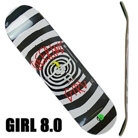 ガール スケートボード デッキ GIRL VERTIGIRL ONE OFF GEERING 8.0 DECK スケボーSK8 BREANA GEERING ブレアナ ゲーリング GB4424[返品、交換及びキャンセル不可]