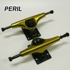 期間限定セール！PERIL/ペリル PERIL TRUCK 7.625 ANODIZED GOLD スケートボードトラック スケボー SK8 [返品、交換及びキャンセル不可]