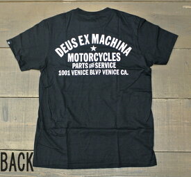 DEUSEXMACHINA/デウスエクスマキナ半袖TシャツVENICEADDRESSBLACKS/STEE
