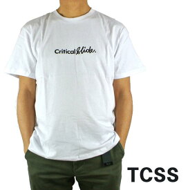 値下げしました！TCSS/The Critical Slide Society 半袖 INSTITUTE S/S WHITE メンズ Tシャツ 男性用 T-shirts 丸首 MENS ザクリティカルスライドソサイエティ [返品、交換及びキャンセル不可]　クリックポスト対応