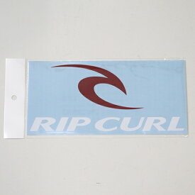 RIP CURL リップカール ステッカー カッティングステッカー C01-003-WHT WHITE クリックポスト対応可