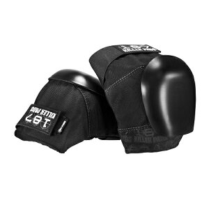 187 KILLER PADS PRO KNEE PADS �X�P�[�g �v���e�N�^�[ �v�� �G�p�b�h �j�[�p�b�h BLACK