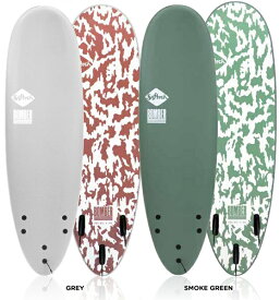 SOFTECH SURFBOARD SOFTBOARD ソフテック サーフボード ソフトボード BOMBER 6’10” SMOKE GREEN/WHITE