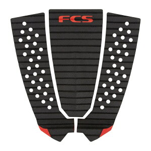 FCS DECK PAD �f�b�L�p�b�h FCS Filipe Toledo Treadlite Traction CHARCOAL/RED