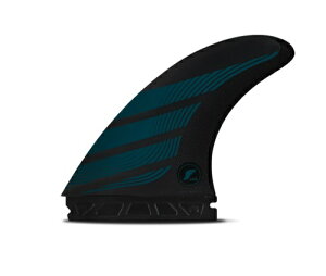 t[`[tB T[tB tB FUTURE FINS ALPHA SERIES AM2 LARGE CARBON/TEAL