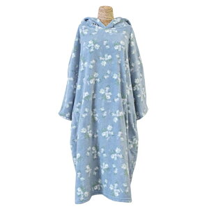 TLS MICRO FIBER PONCHO BERRI FLOWER ւ|` }CNt@Co[|`Ex[t[
