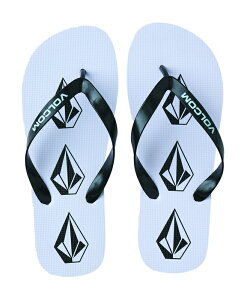VOLCOM �����Y STONE Sandal �r�[�`�T���_�� WHT