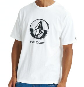 VOLCOM �����Y BIG LOGO SS TEE T�V���c WHITE