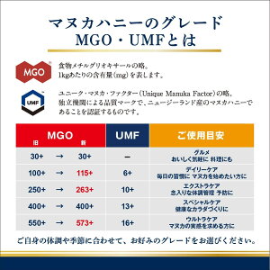 マヌカヘルスマヌカハニーMGO400+UMF13+500gハチミツ蜂蜜マヌカ富永貿易