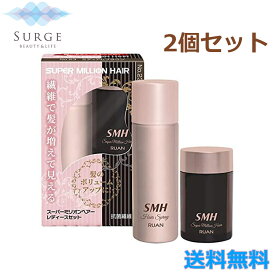 2個セット スーパーミリオンヘアー レディースセット No.23 ミディアムブラウン スーパーミリオンヘアー10g+スーパーミリオンヘアスプレー35g 薄毛隠し 白髪隠し 薄毛 白髪 SMH