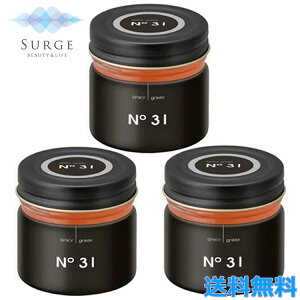 イリヤ スパイキー グリークス 31 60g 3個セット ワックス ヘアスタイリング剤 スーパーハード ツヤ感 スパイキーグリークス IRIYA COSMETICS