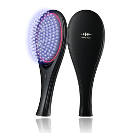 WAVEWAVE EMS Brush Air ブラック ホワイト ゴールド クッションブラシ マイナスイオン ブラッシング ウェーブウェーブ くし EMS 頭皮ケア ツヤ髪 WH41-01