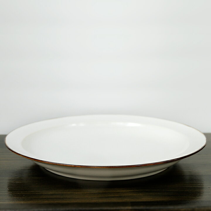 楽天市場】JICON 磁今 浅リム皿 大 渕錆（φ246×h33） : surou web shop