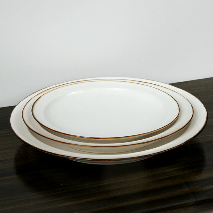楽天市場】JICON 磁今 浅リム皿 大 渕錆（φ246×h33） : surou web shop