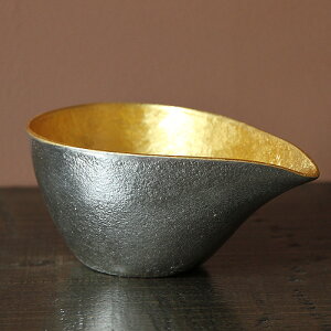 能作錫の片口(小)金箔